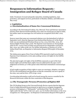 Immigration and Refugee Board of Canada