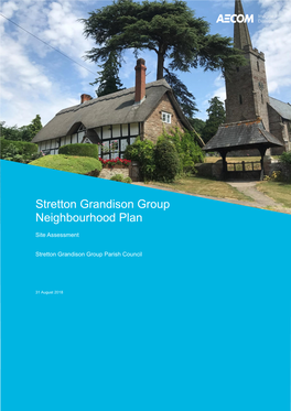 Emily Pugh Report Stretton Grandison Group Neighbourhood Plan 2018