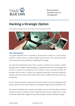 Hacking the Strategy.Pages