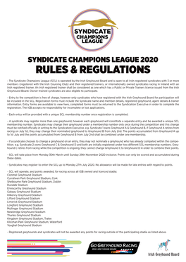 Rules & Regulations