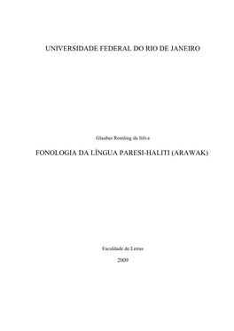 Fonética, Fonologia, Processos Fonológicos E Morfofonológicos D