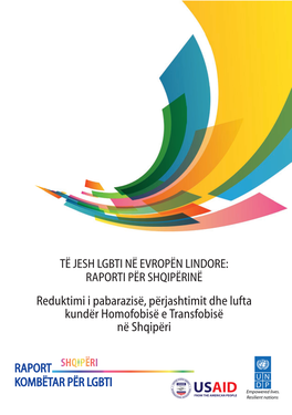 Reduktimi I Pabarazisë, Përjashtimit Dhe Lufta Kundër Homofobisë E Transfobisë Në Shqipëri