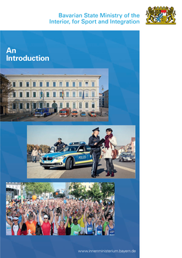 Brochure Bavarian State Ministry of the Interior, for Sport and Integration