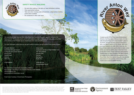 River Anton and Any Ideas You May Have to Further the Created As Part of the River Anton Enhancement Improvements