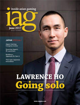 Lawrence Ho Going Solo