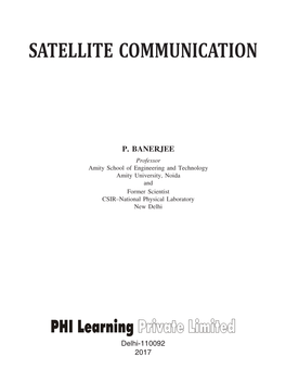 Satellite Communication