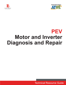 PEV Motor and Inverter Diagnosis and Repair