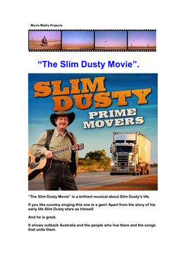 “The Slim Dusty Movie”