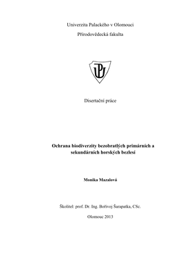 Disertace a Autorefert MM.Pdf