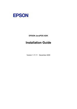 Installation Guide