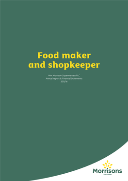 Food Maker and Shopkeeper