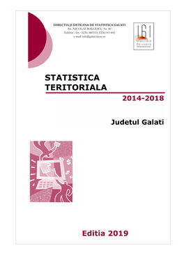 Statistica Teritoriala 2014-2018