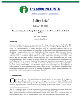 Policy Brief