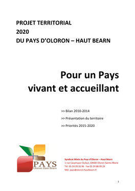 Pays D'oloron – Haut Bearn