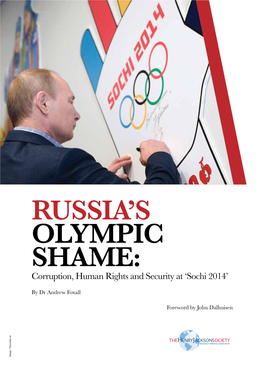 Russia's Olympic Shame