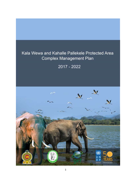 Kahalle-Pallekele Protected Area Management Plan 2017-2022