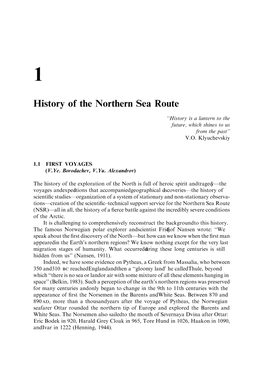 History of the Northern Sea Route