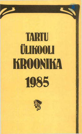 Iarii Ülikooli 1985