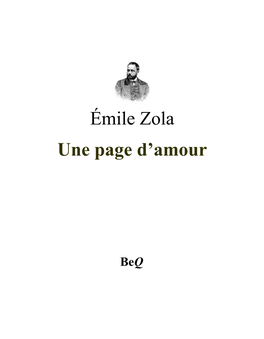 Une Page D'amour