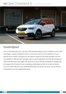 Opel Crossland X1.2 Turbo Innovation
