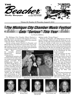 The Michigan City Chamber Music Festival Gets