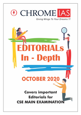 Editorial-In-Depth Monthly Compilation October - 2020