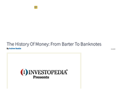 The History of Money: from Barter to Banknotes by Andrew Beattie SHARE