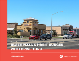 Blaze Pizza & Habit Burger with Drive-Thru