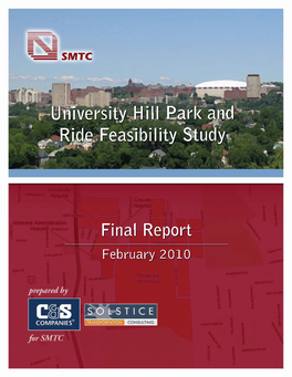 City of Syracuse Parking Study