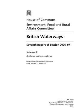 British Waterways