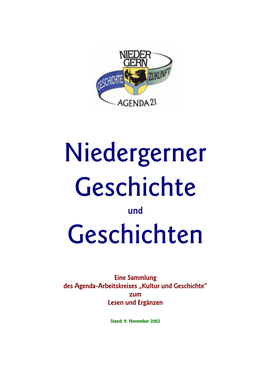 Niedergerner Geschichte Und Geschichten