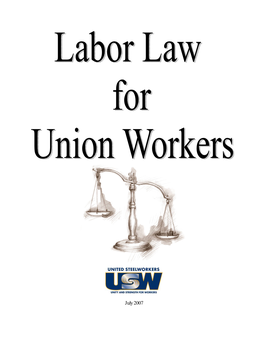 Labor Laws for Union Workers