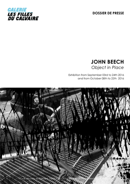 JOHN BEECH Object in Place