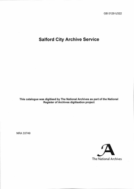 Salford City Archive Service