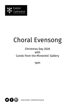 Choral Evensong