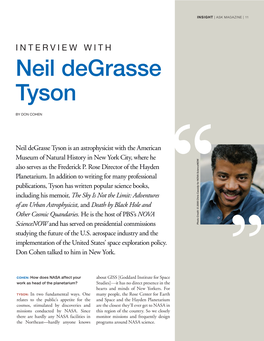 Neil Degrasse Tyson