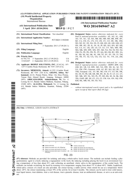 WO 2014/049447 A2 3 April 2014 (03.04.2014) P O P C T