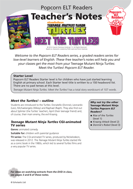 Meet the Turtles! © 2014 Viacom Overseas Holdings C.V