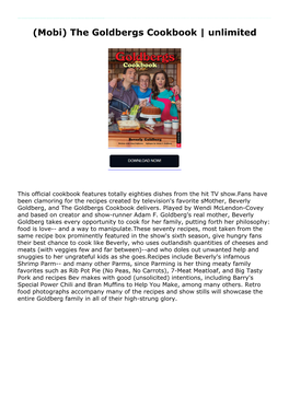 The Goldbergs Cookbook