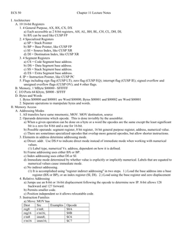 ECS 50 Chapter 11 Notes