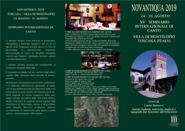 Novantiqua 2007