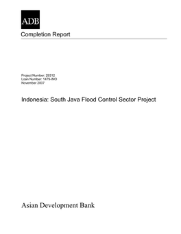 South Java Flood Control Sector Project