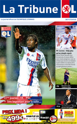 Olympique Lyonnais 28/11/10 N°60