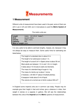 7Measurements