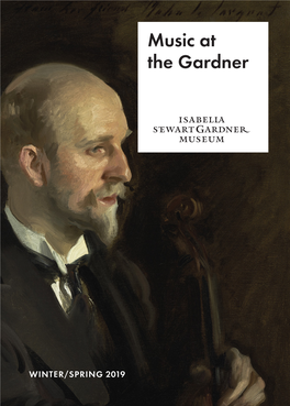 Music at the Gardner