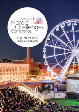 7–9Th March 2018 HELSINKI, FINLAND Welcome to Helsinki Content