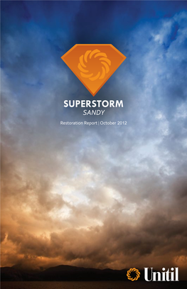 Superstorm Sandy Restoration Report
