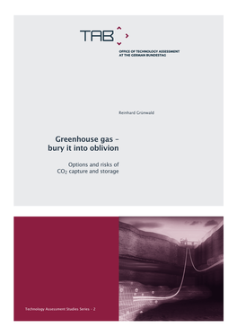 Greenhouse Gas – Bury It Into Oblivion