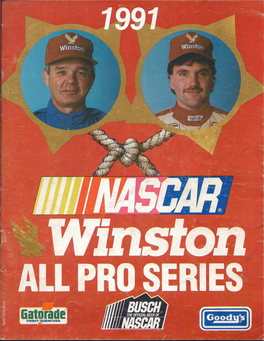 NASCAR· Winston ALL PRO .SERIES
