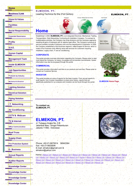 ELMEKON HOME PAGE 14 November 2010